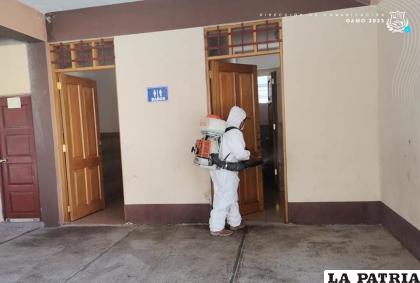Plan de fumigación se emplea para proteger la salud de los estudiantes /GAMO