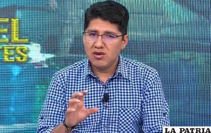 El presidente de la Agencia Nacional de Hidrocarburos (ANH), Germán Jiménez /ERBOL