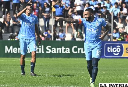 Rafinha abrió el marcador para Blooming a los 2 minutos /APG