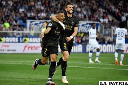 Mbappé fue autor de los dos goles del PSG /aficioncentral.com