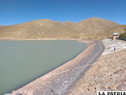 Represa de Tacagua en Challapata /LA PATRIA