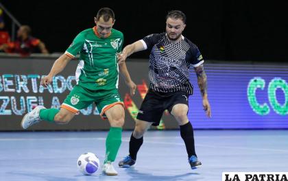 El cansancio mermó el rendimiento del cuadro boliviano 
/conmebol.com