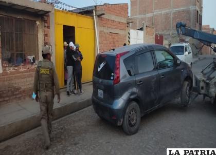 Policía recupera el motorizado de un garaje en la zona Norte 
/Policía
