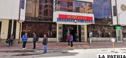 Normalidad en la UTO, hay cuarto intermedio hasta el lunes /LA PATRIA