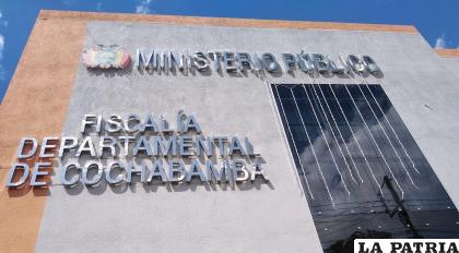 La denuncia fue presentada al Ministerio Público de Cochabamba /ABI