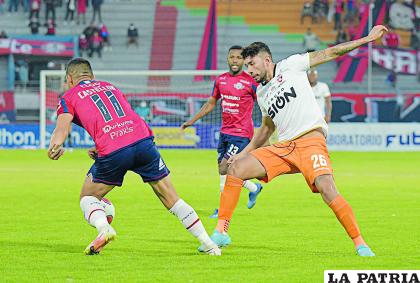 Wilstermann ganó 2-1 la última vez que jugaron en Cochabamba el 05-09-2022/APG