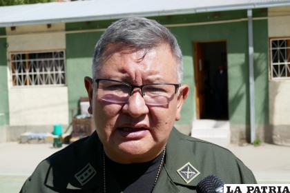 Director de Diprove, coronel Jesús Bejarano /LA PATRIA
