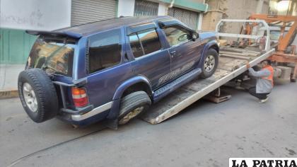Tránsito trasladó los vehículos a sus dependencias /LA PATRIA