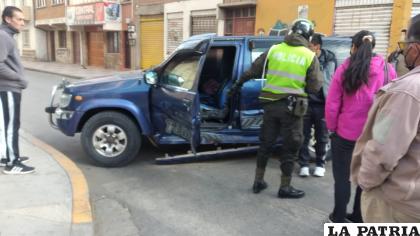 Indagan las causas del accidente /LA PATRIA