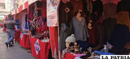 Productos dedicados a las madres se exponen en Feria Fedemype /LA PATRIA 
