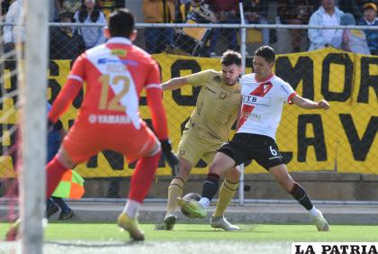 El partido fue bastante trabado, el ??millonario? de defendió bien /APG