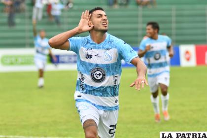 Juan Vogliotti se despidió de Vaca Diez con un doblete /APG
