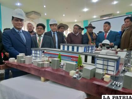 Maqueta del Hospital de Especialidades de Alta Complejidad Médica /LA PATRIA