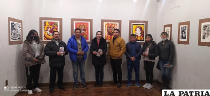 Ocho estudiantes muestran la técnica del Grabado en exposición colectiva /LA PATRIA 
