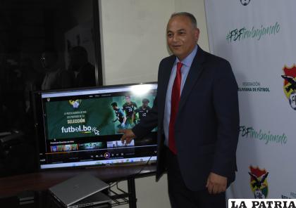 Fernando Costa presidente de la FBF hizo el anuncio /APG