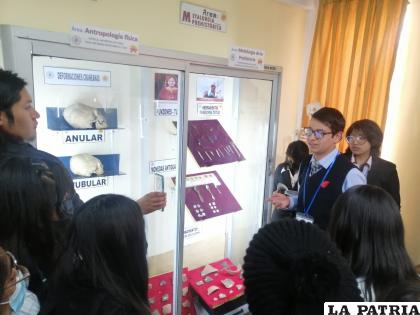 Estudiantes organizan con éxito la Exposición Magistral del Museo Antropológico /LA PATRIA