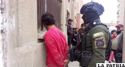 â€œEl Moteâ€ capturado por robo de autopartes en otro de sus actos delincuenciales /LA PATRIA