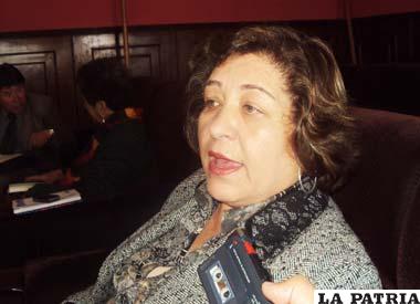 La asambleísta departamental Magali Puch, fue desconocida por su partido el MSM