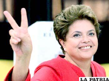 Primera presidenta de Brasil, Dilma Rousseff