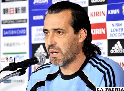 Sergio Batista, seleccionador argentino