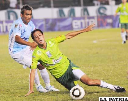 Mauricio Saucedo jugador de Oriente Petrolero