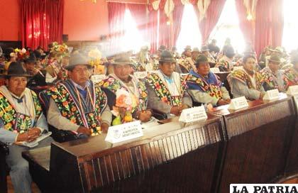 Autoridades originarias de Sabaya, Mejillones y Litoral, anunciaron la creación de un quinto “suyu”