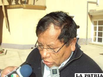 El senador Mario Choque da cuenta de la importancia del proyecto de Ley abordado en la Asamblea Legislativa Plurinacional