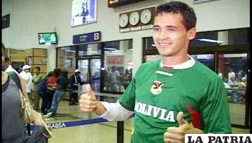Edivaldo Rojas jugará la Copa América con la divisa boliviana