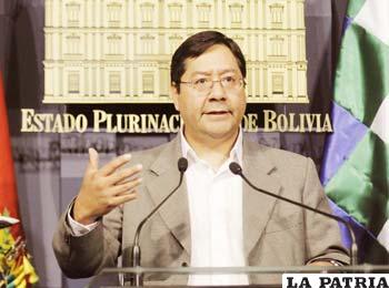 Ministro de Economía y Finanzas Públicas, Luís Arce Catacora