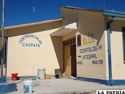 El único centro de salud en Chipaya