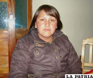 Betty Centeno, alcaldesa de Escara 
