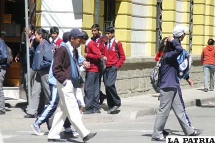 Ministerio dispuso tolerancia en horario escolar