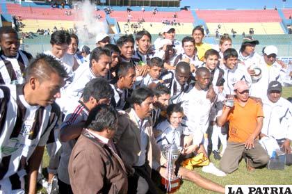 Equipo de Oruro Royal que intervendrá en el Nacional “B”