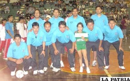 Selección de Oruro que intervino en el nacional de Trinidad