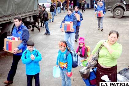 Los miles de evacuados podrán volver a sus casas en Chile
