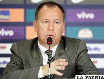 Mano Menezes DT. de la selección de Brasil