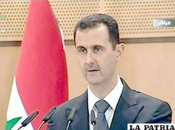 Presidente sirio, Bachar al Asad