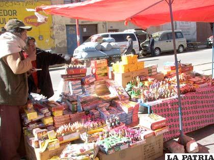 La venta de juegos pirotécnicos será analizada después de la fiesta de San Juan