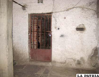 Celda donde estaban anoche las dos presuntas antisociales