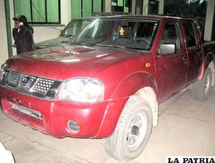 Camioneta de procedencia chilena y vendida en Challapata