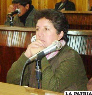 Secretaria ejecutiva de Sintrauto, Teresa Gascón