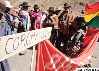 Los comunarios de Coroma y Quillacas expresaron su voluntad de convivir en paz y avanzar en el proceso de delimitación