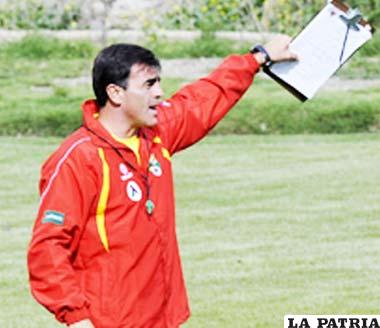 Técnico de la Selección Nacional, Gustavo Quinteros