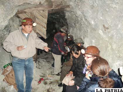 Quieren explotar el turismo en la mina San José