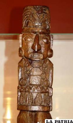 Representación del ancestral dios Pachacamac
