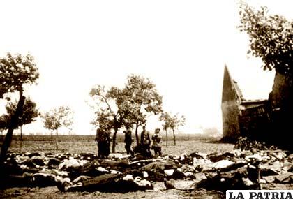 Los nazis se vengaron con saña de los pobladores de Lidice