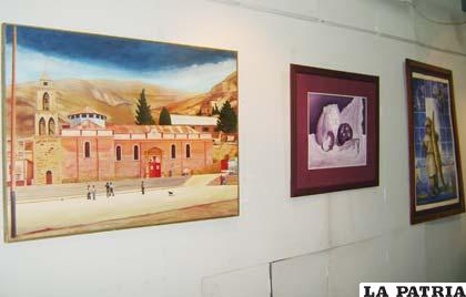 Exposición itinerante de la ABAP guarda hermosos cuadros de artistas orureños de renombre