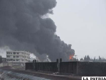 Bombardeo en Homs que provocó la muerte de cientos de personas entre niños y adultos /bo.m.globedia.com