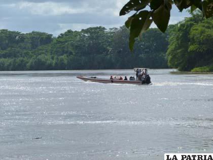 El canal interoceánico pretende atravesar por el río San Juan, cruzando el Gran Lago Cocibolca y llegar al Pacífico. Foto diariodecaracas.com