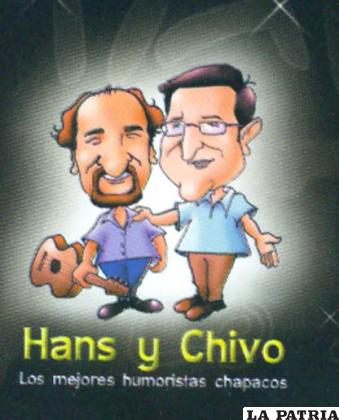 Una caricatura de Hans y Chivo